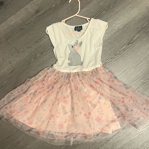 lilt Other - Cute White and Pink Bunny Dress